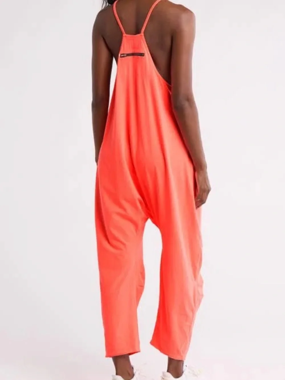 🚨RARE!🚨NWT Free People Movement Hot Shot Onesie Sz S Hot Watermelon - Picture 7 of 7